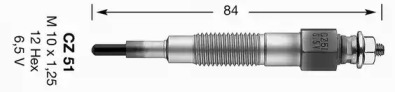 Свеча накаливания NGK 3209